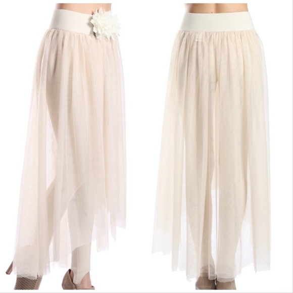 Ballet Tulle Wrap Overlay Skirt - Picture 3 of 8